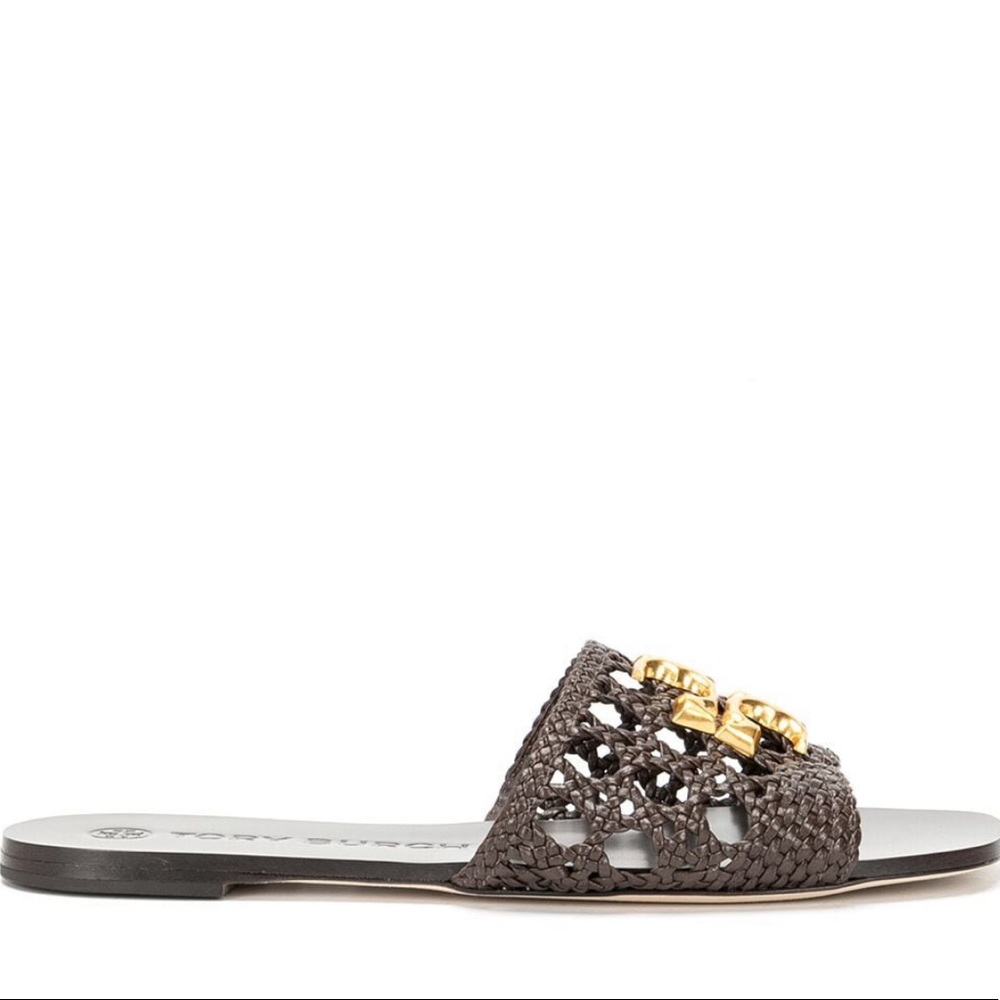 Tory Burch Woven Slides